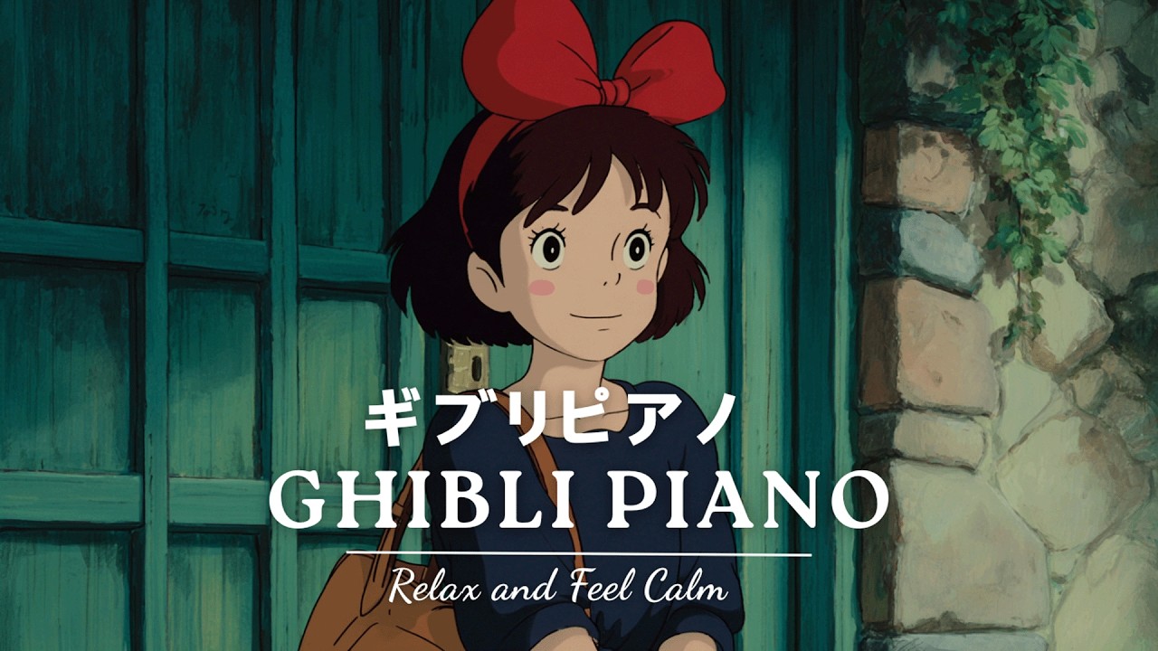 Ghibli Inspired Piano Music for Deep Focus, Calm Thinking and Better Sleep