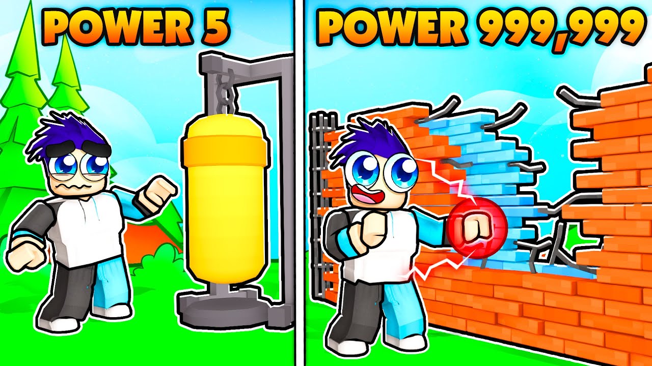 PUNCH A WALL SIMULATOR In Roblox!