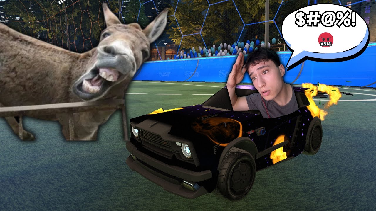 Eşeklerle Uğraşıyoruz!😡| Supersonik Efsane | Rocket League Türkçe