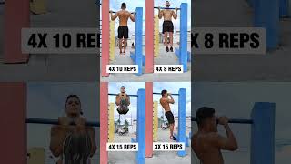 MELHORES VARIAÇÕES DE BARRA FIXA NA CALISTENIA - MASSA MUSCULAR/SHAPE