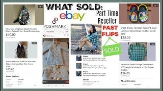 What Sold: Recent Fast Flips | Part Time eBay Seller