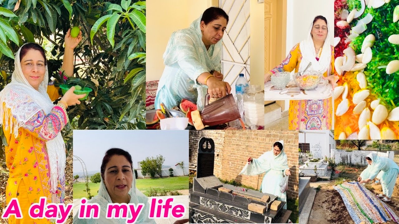 Kashmir Mom Daily Routine In Pakistan | My Breakfast Routine In Mirpur | Watermelon Juice,