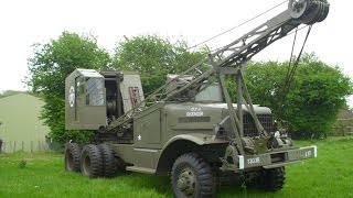 1944 US Army Brockway 666 with Quick-Way Crane