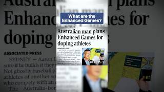 In 2025, #athletes could use drugs under supervision in the Enhanced Games. #olympics #sports