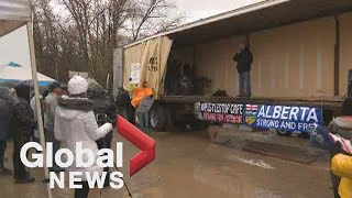 Protests, opposition across Alberta as new COVID-19 restrictions set to kick in