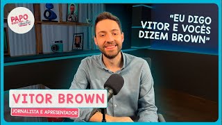 Papo de boas-vindas: Vitor Brown é o mais novo contratado da casa.