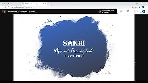 Sakhi | IEEE SheHacks Projects