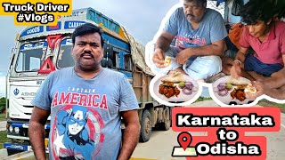 Odisha Pohoch Gaye Karnataka To Odisha Cooking With Indian Truck Driver 