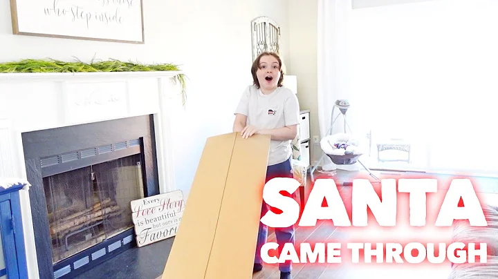 SANTA CAME THROUGH | SHE'S NOT SUPPOSE TO DO THAT | Family 5 Vlogs