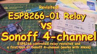 #110 ESP8266 relay RANT and 4-ch Sonoff first look (Alexa controlled)