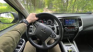 Mitsubishi L200 VI [2.2 Diesel 185 HP] | Test Drive #133 | POV Driver. TV