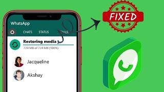 Whatsapp Restoring Media Stuck - Fixed screenshot 3