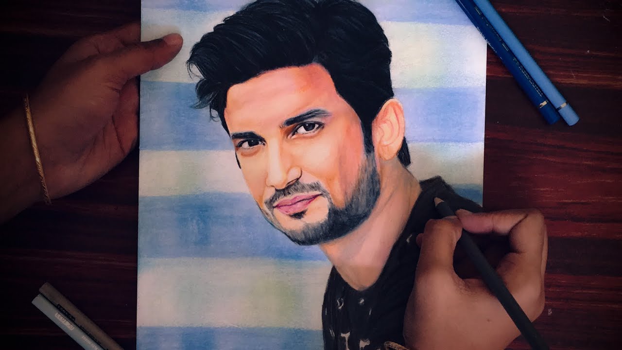 Remembering Sushant Singh Rajput❤️|Ajanya arts
