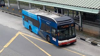 (Pimco Full Body Advertisement) SMB1405U(WLDEP) On Service 961 At Woodlands Road (Pimco Full Body Advertisement) SMB1405U(WLDEP) On Service 961 At Woodlands Road