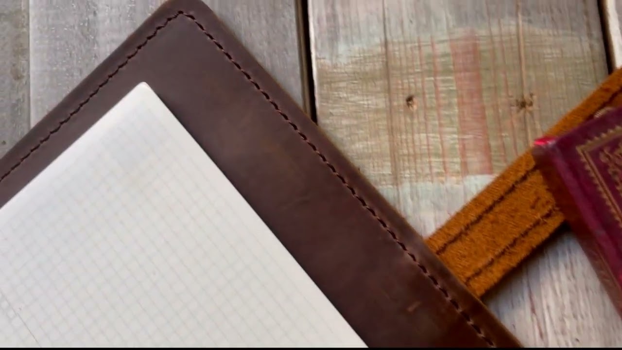 Handmade A5 Leather Sketchbook Cover – LeatherNeo