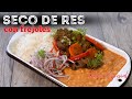 La receta ms autntica de seco de res y frejoles  saborea la comida peruana  sonqu