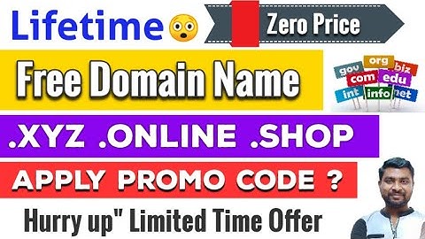 Free .xyz Domain Name | Free Domain Name 2022 | Free Domain Name For Blogger - SmartHindi