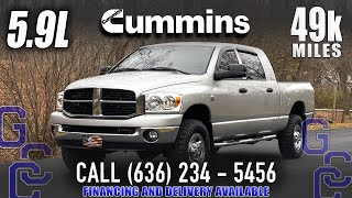 5.9 Cummins For Sale: 2007 Dodge MegaCab 2500 4x4 Diesel With Only 49k Miles