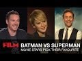 Batman vs Superman: Movie Stars Pick Their Favourite