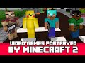 Video Games Portrayed by Minecraft 2