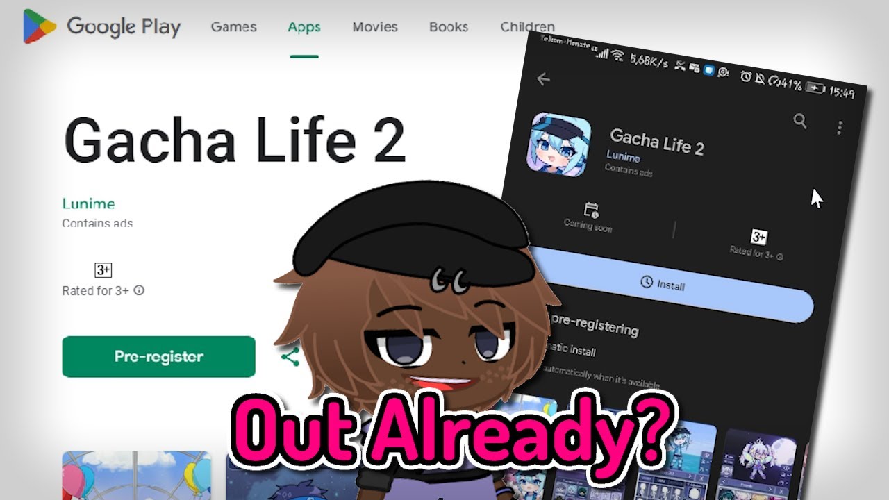 App do Dia - Gacha Life 2