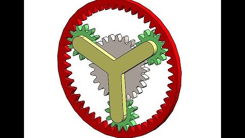 Planetary Gear-Box in SolidWorks