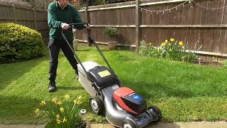 How well can a FOUR WHEEL mower stripe?