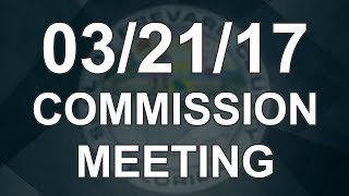 03/21/17 - Brevard County Commission Meeting - Part 1/3