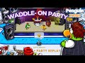 Waddle-On Party + Party replay | Penguin Zone