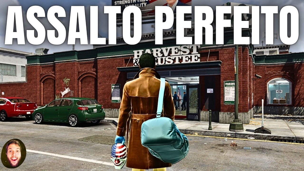 Invadi e roubei um banco SOZINHO sem a polícia perceber