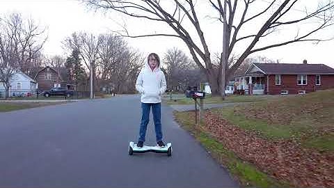 Jetson First Hoverboard Ride!
