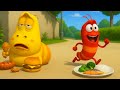 Larva Homemade vs Fast Food - Cartoon for kid - SMToon Surprise