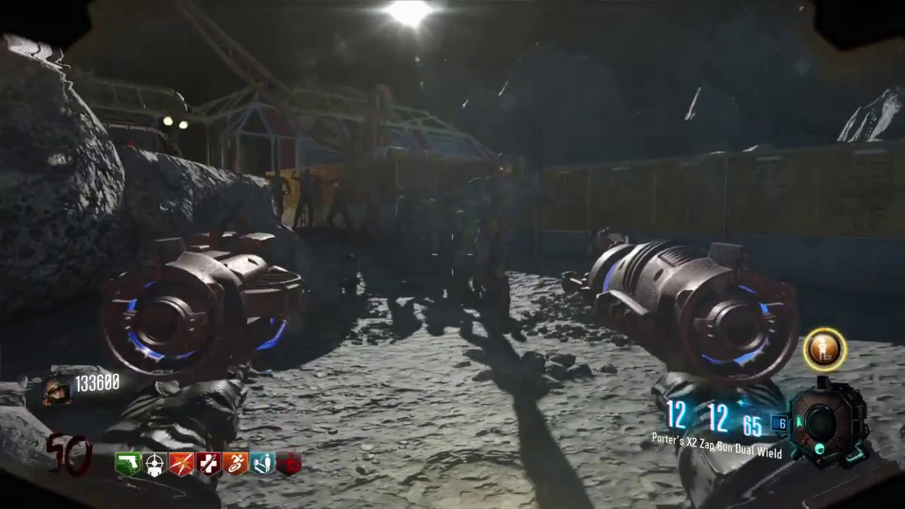 1911, Wave Gun, & AK74u on Round 50 - Black Ops 3 Zombies Chronicles