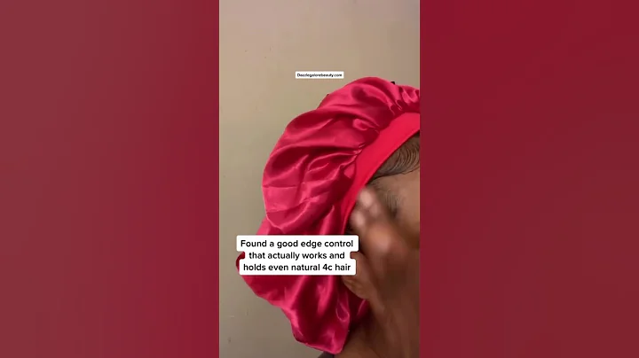 Get this edge control works on natural 4c hair #shorts #edgecontrol #naturalhairjourney  #4chair