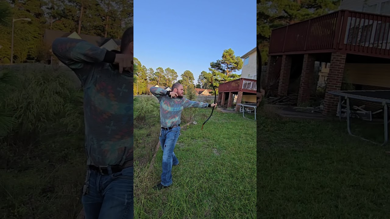 Parthian shot in archery 