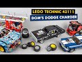 LEGO Technic 42111 Dom's Dodge Charger size comparison, wheel test and more!