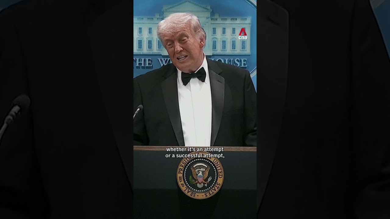 'Nobody told me this was such a dangerous profession': Trump after gunshots at White House dinner