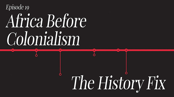 Was Africa rich before colonization