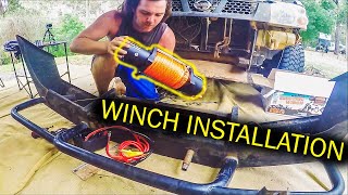 How to install a Winch with a Remote Switch and Review