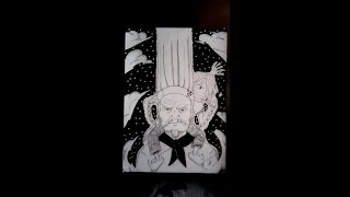 Speed Drawing - Zeff e Sanji (One piece)