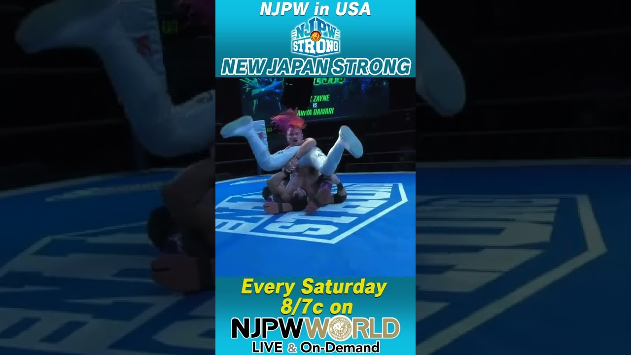 ALEX ZAYNE on NJPW STRONG 