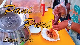 Pani Puri - Street Foods පානී පූරි பானி பூரி Пани Пури 🥪🌮🥟#streetfoods #streetfood #deliciousfoods
