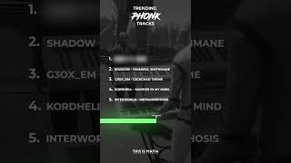 Best Phonk Tracks! ⚠️ #Phonk