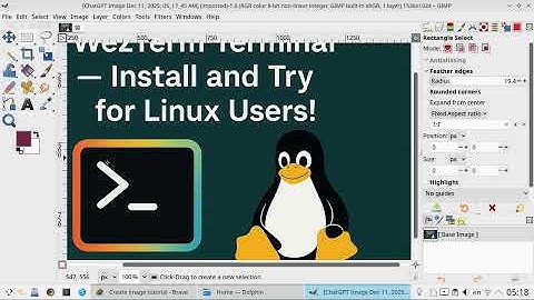 Create a Simple Poster with AI and Enhance It with GIMP!