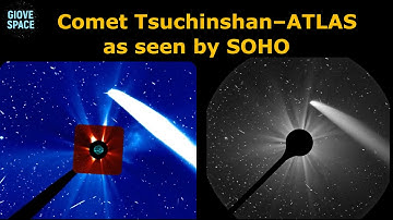 COMET TSUCHINSHAN–ATLAS AS SEEN BY SOHO – ESA – NASA – SOLAR AND HELIOSPHERIC OBSERVATORY