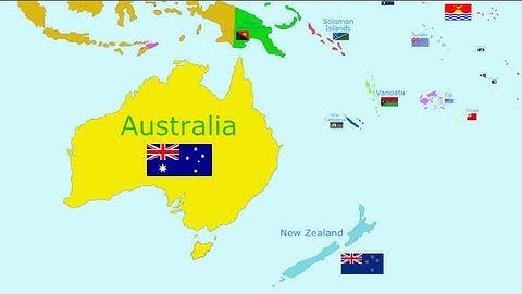 The Countries of the World Song - Oceania