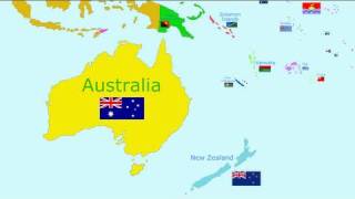 The Countries Of The World Song - Oceania