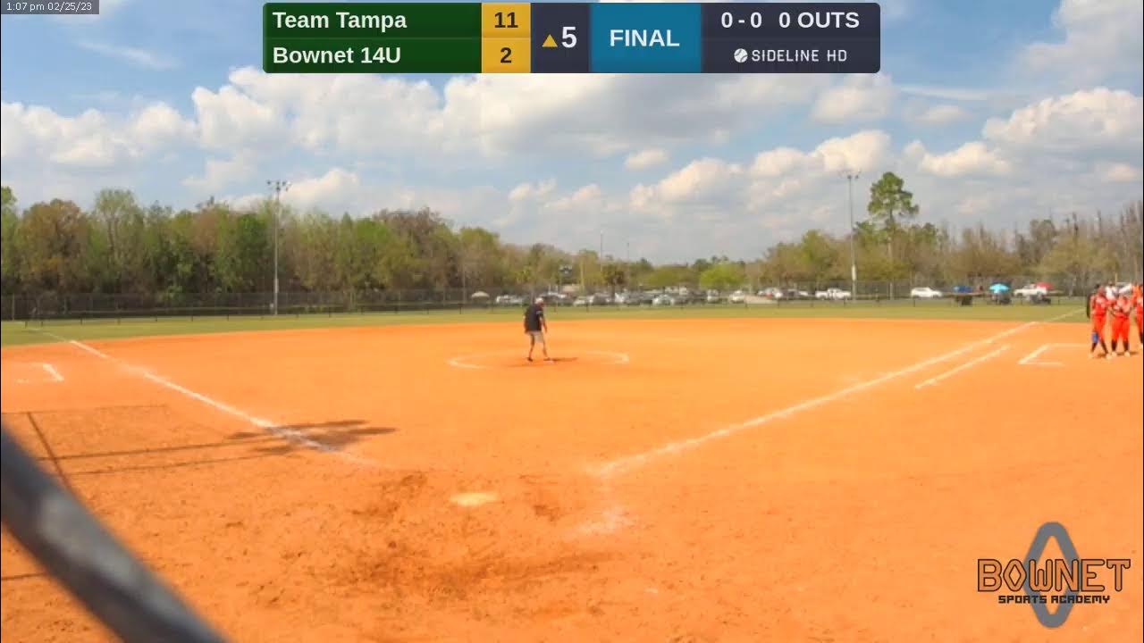 Team Tampa vs FL 14U Lindner (2023.02.25) YouTube