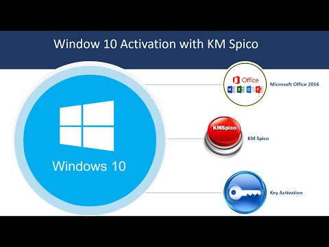 Windows MS Office Activation Using KM Spico Step By Step Tutorial 