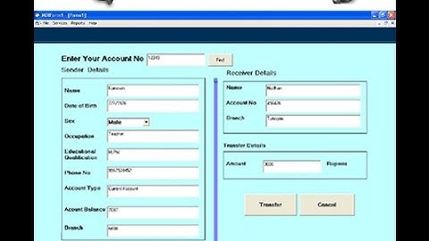 Bank Loan Management Visual Basic 6.0 Project